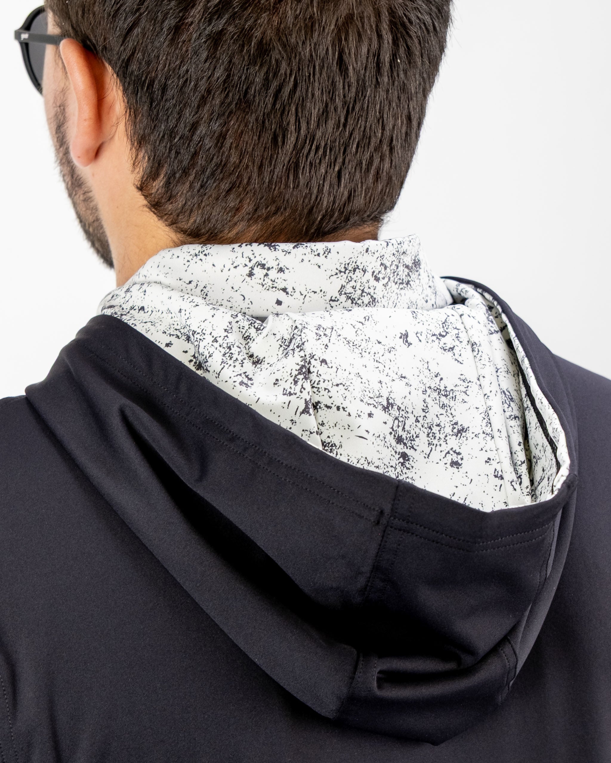 Performance Golf Hoodie - White Noise