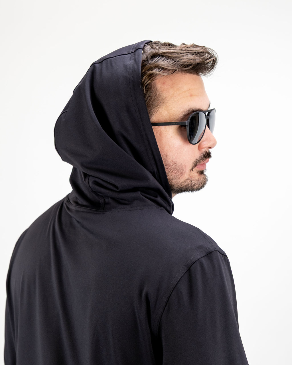 Performance Golf Hoodie - White Noise